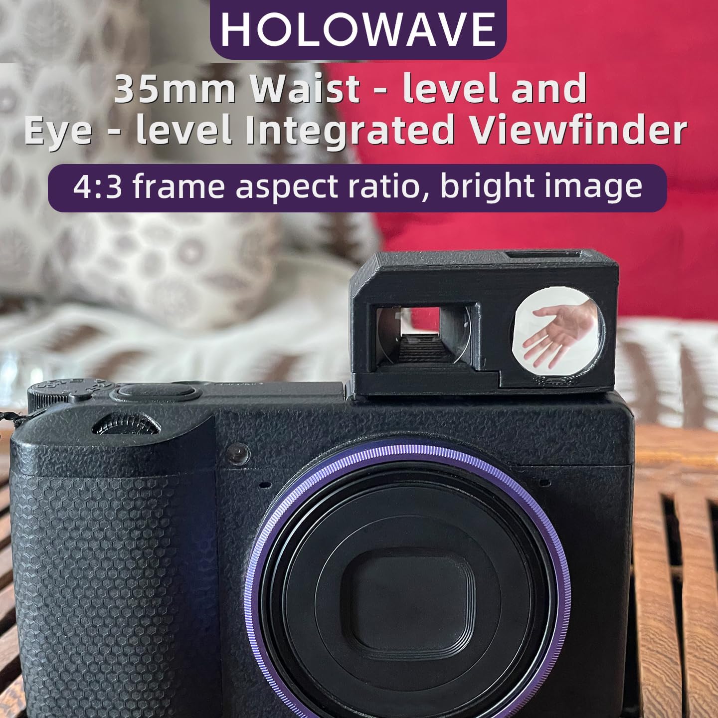 35mm Waist-Level and Eye-Level Integrated Viewfinder detail 4