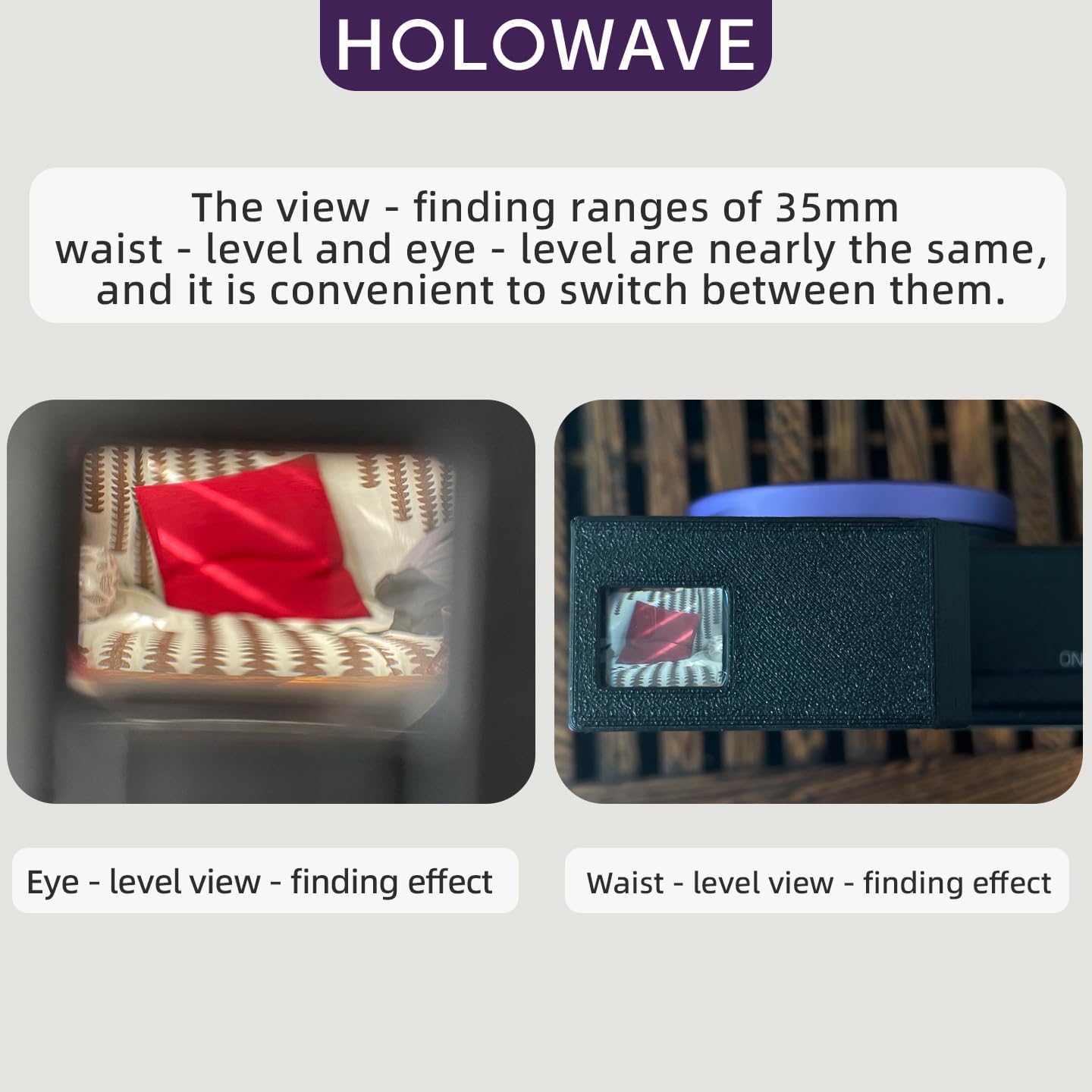 35mm Waist-Level and Eye-Level Integrated Viewfinder detail 5